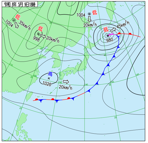 天気図