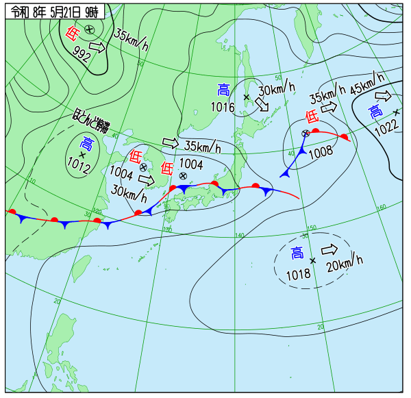 天気図