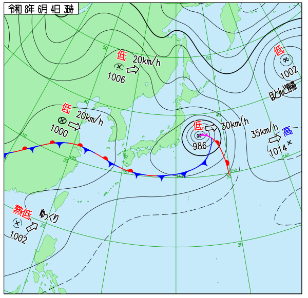 天気図