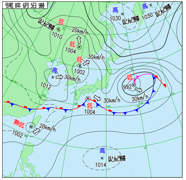 天気図