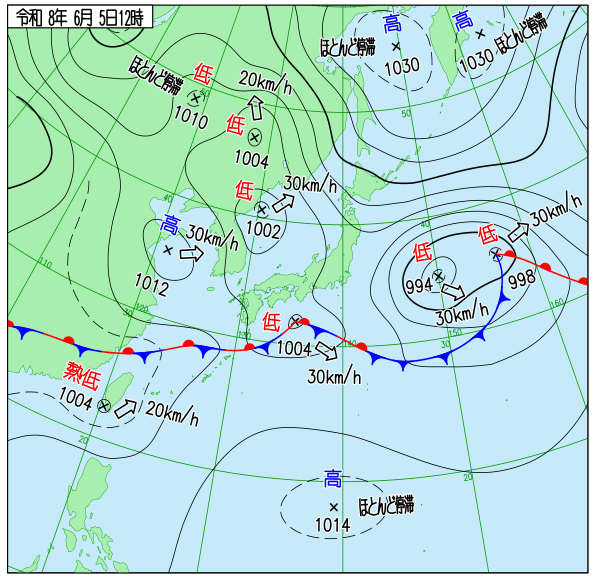 天気図