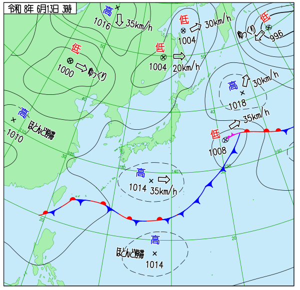 天気図