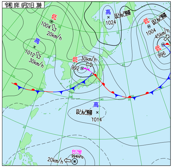 天気図