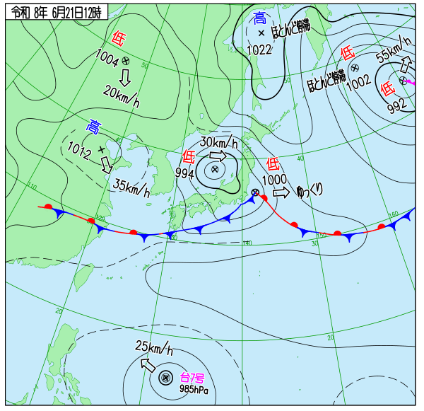 天気図