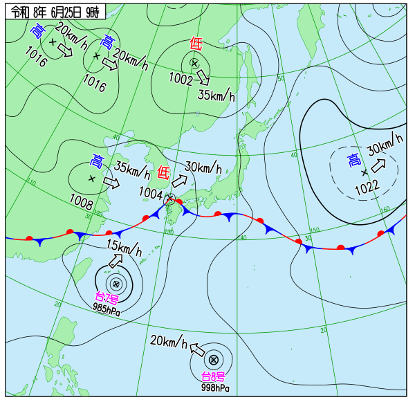 天気図