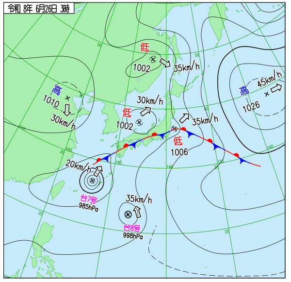 天気図