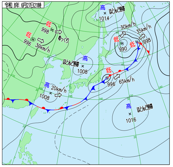 天気図