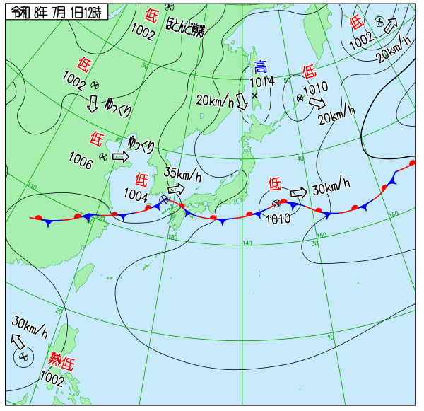 天気図