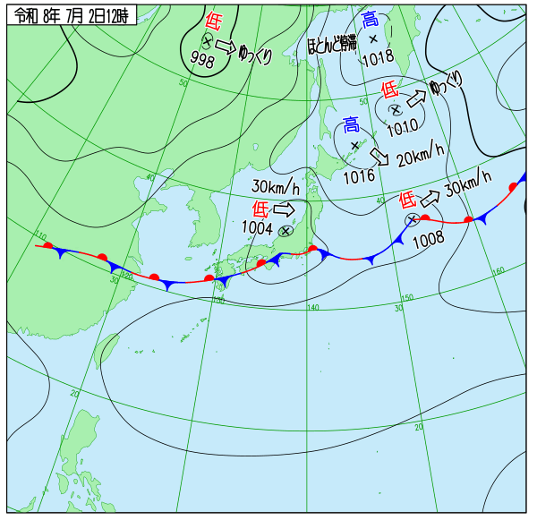 天気図