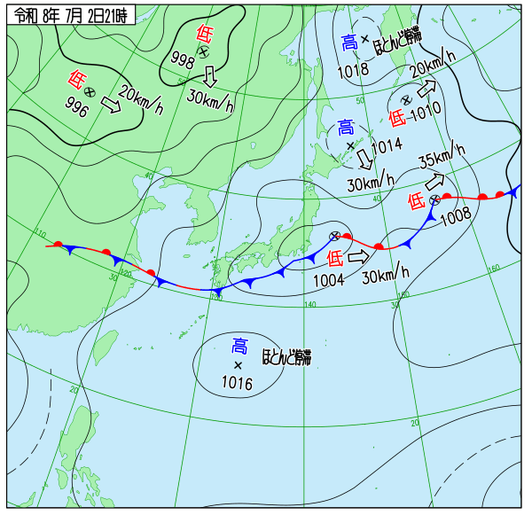 天気図