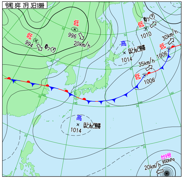 天気図