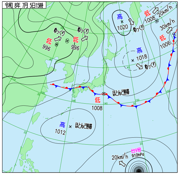 天気図