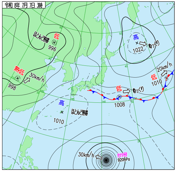 天気図