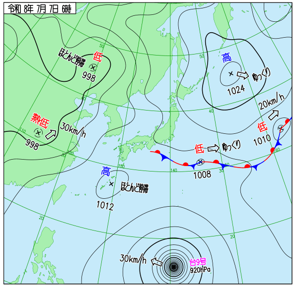 天気図