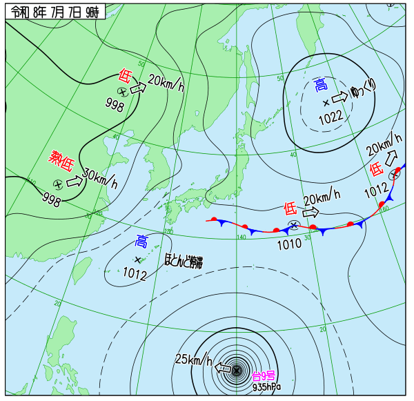天気図