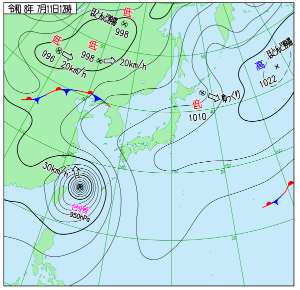 天気図
