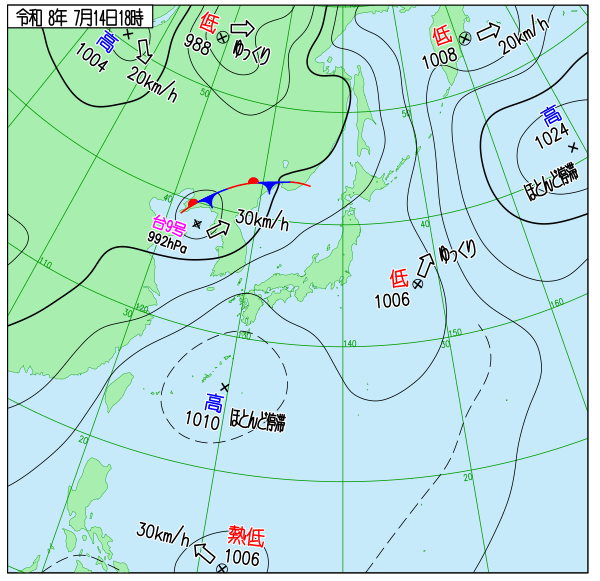 天気図