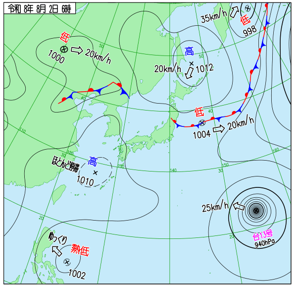 天気図