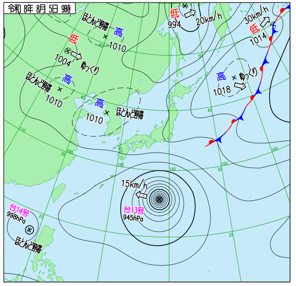 天気図