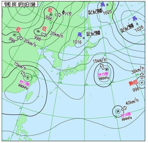 天気図