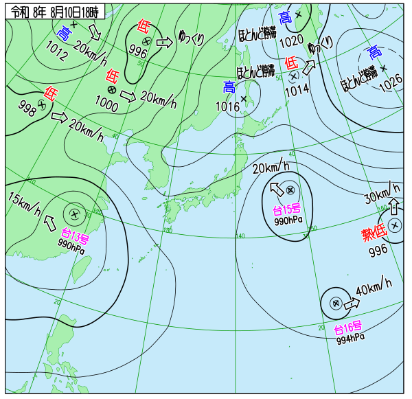 天気図