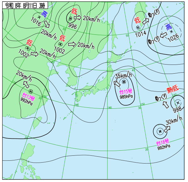 天気図