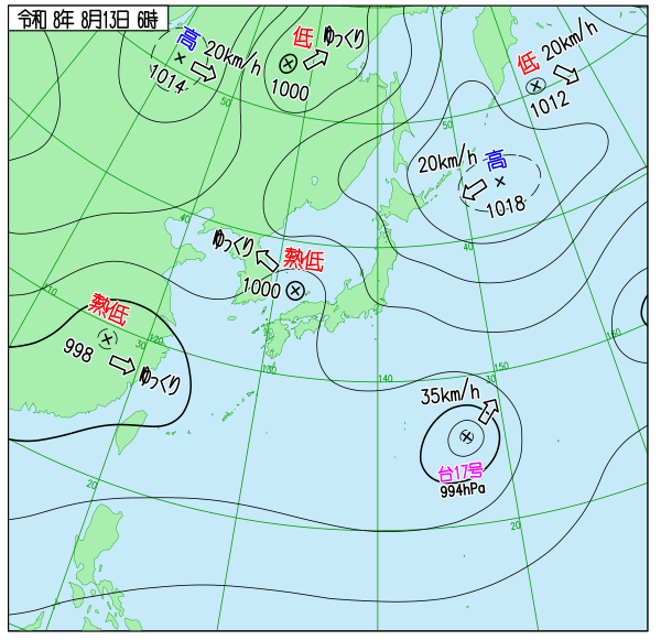 天気図