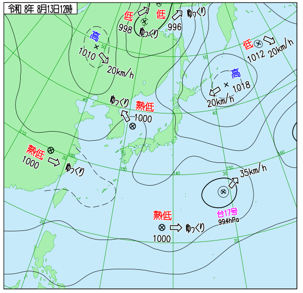 天気図