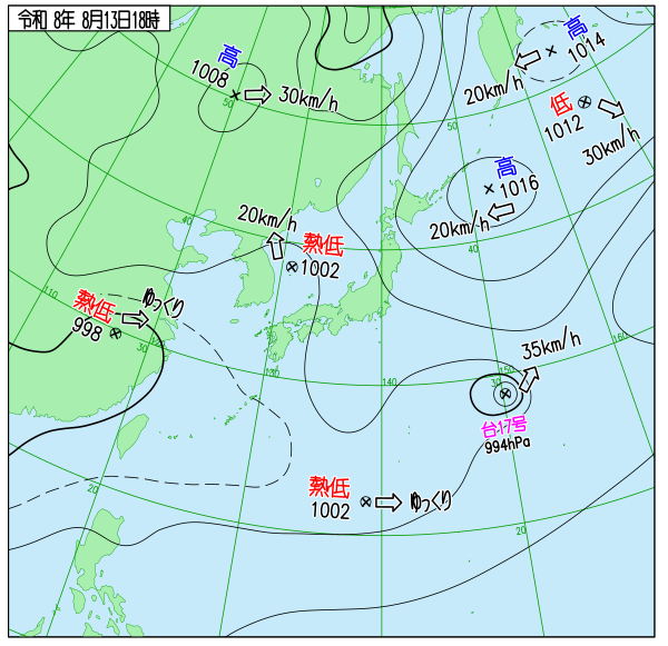 天気図