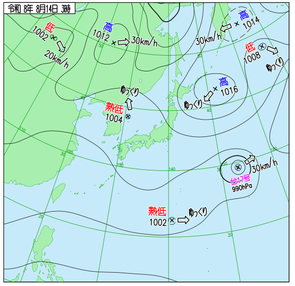 天気図