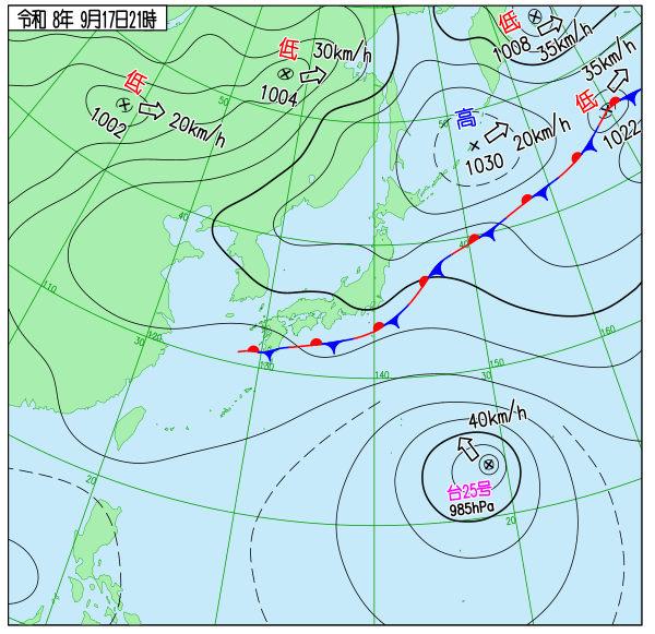 天気図