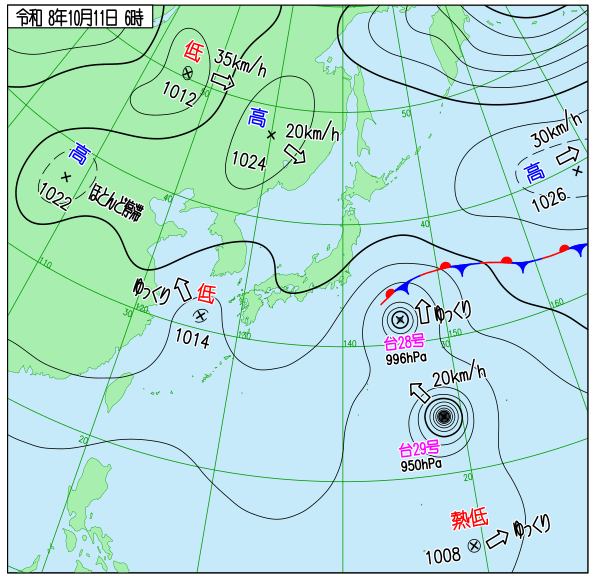 天気図