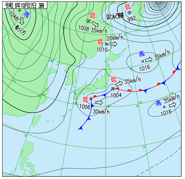 天気図