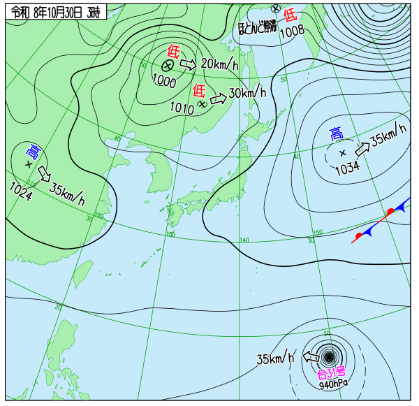 天気図