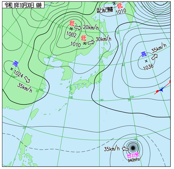 天気図
