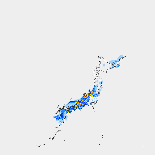 雨量分布