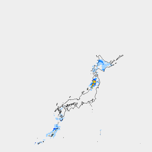 雨量分布