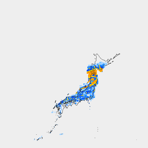 雨量分布