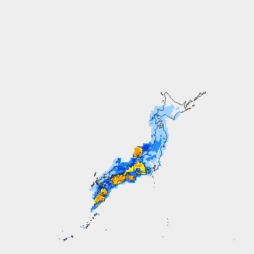 雨量分布