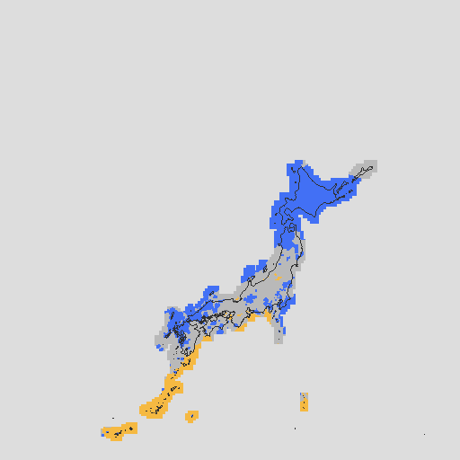 天気分布予報