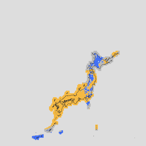 天気分布予報