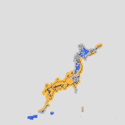 天気分布予報