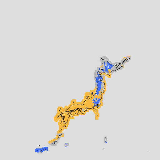 天気分布予報