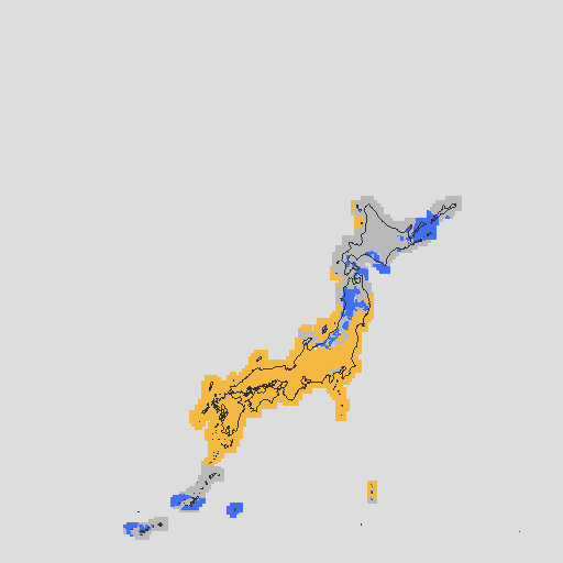 天気分布予報