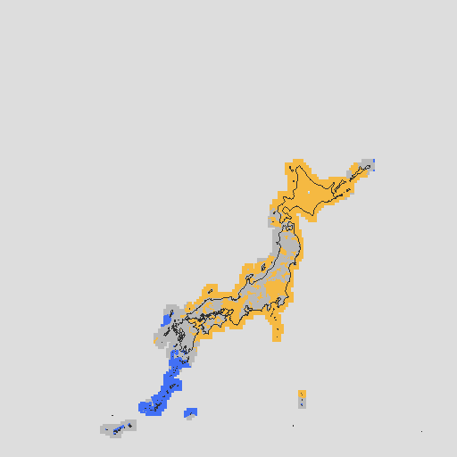 天気分布予報