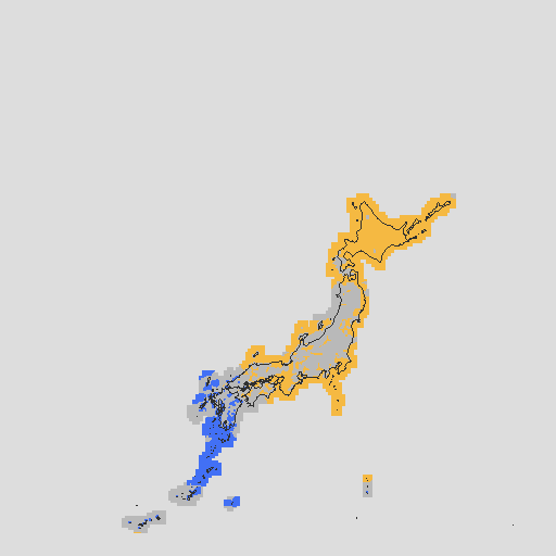 天気分布予報