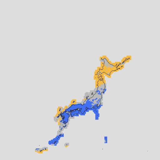 天気分布予報
