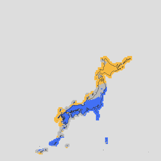 天気分布予報