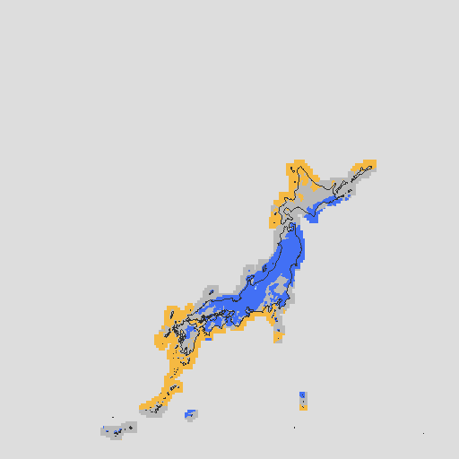 天気分布予報