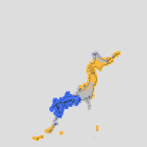 天気分布予報